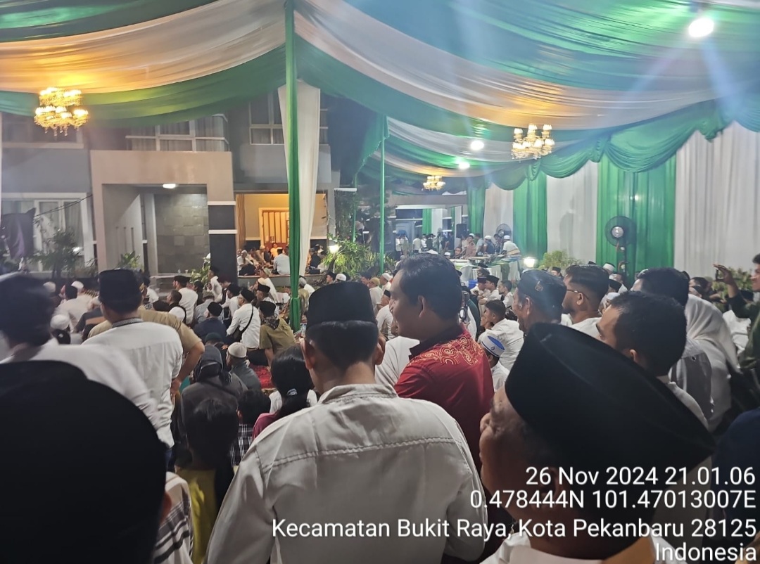 Subsatgas Intelijen Melakukan Pengamanan Kegiatan Do’a Bersama Digelar Paslon Cagub/Cawagub Nomor Urut 01