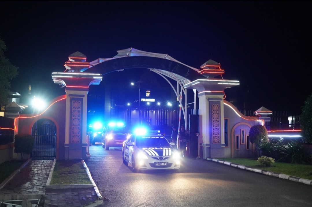Personel Power On Hand Kapolda Riau Kembali Melaksanakan Kegiatan Patroli Skala Besar 