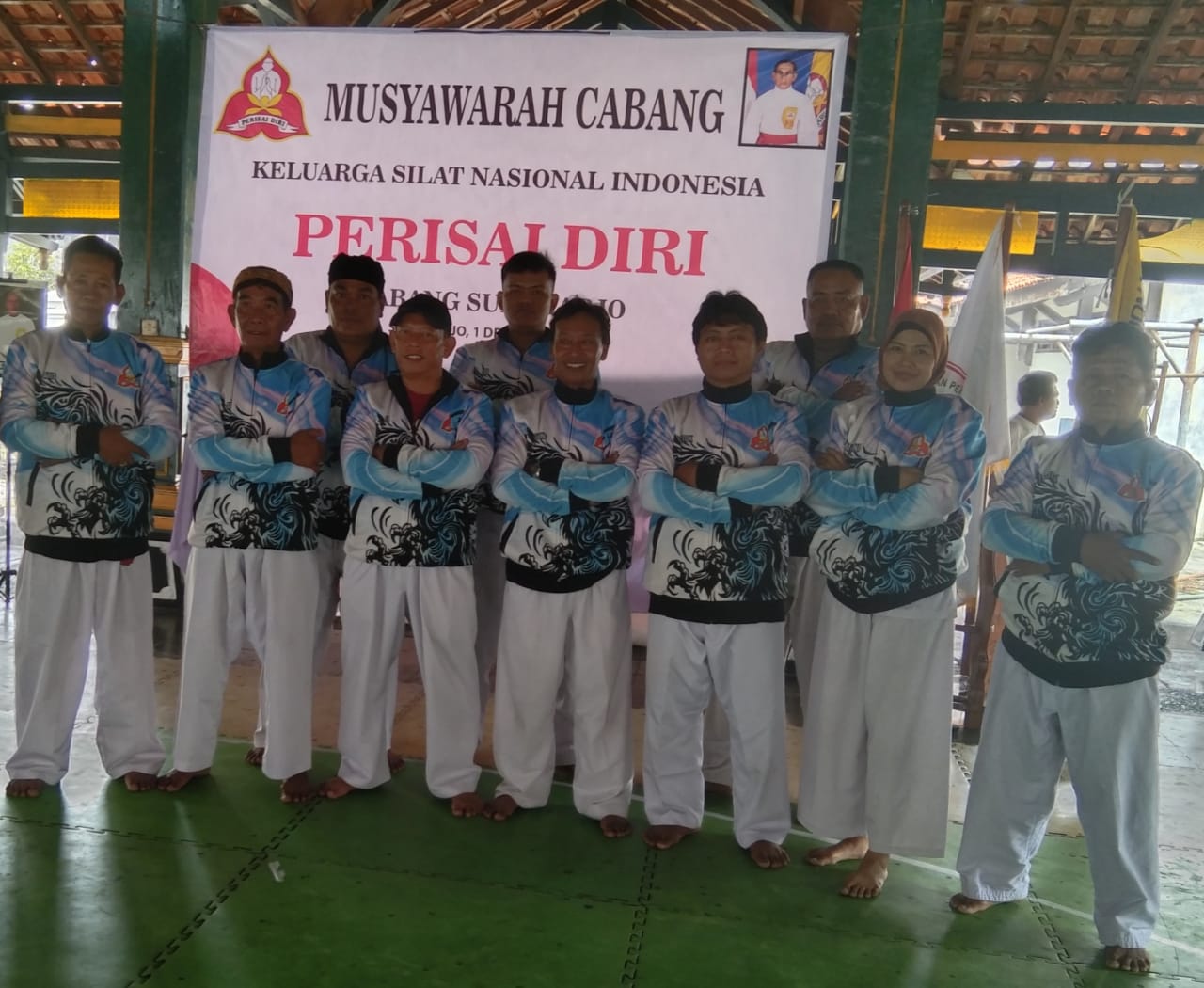 Musyawarah Cabang Keluarga Silat Nasional Perisai Diri Sukoharjo.