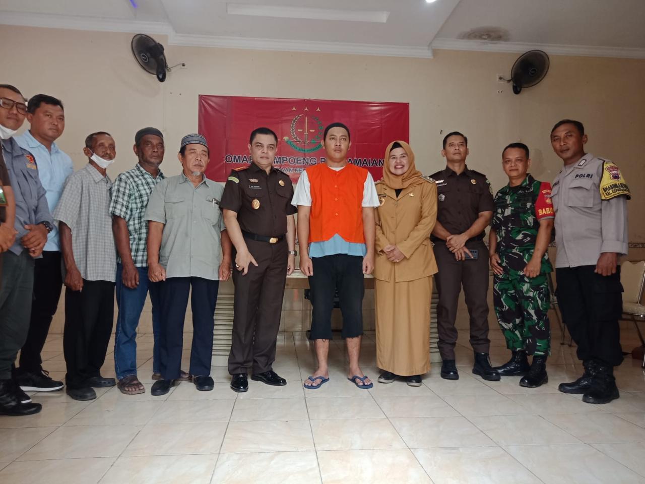 Peran Aktif Babinsa Kepatihan Wetan Pada Restorative Justice di Omah Kampoeng Perdamaian Kejaksaan Negeri Surakarta