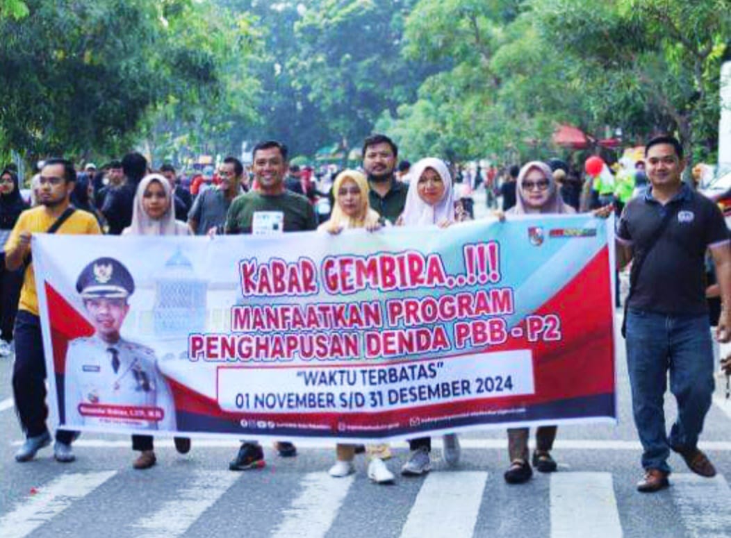 Inovatif, Bapenda Pekanbaru Tetap Buka Pelayanan Pajak Pada Hari Libur di CFD