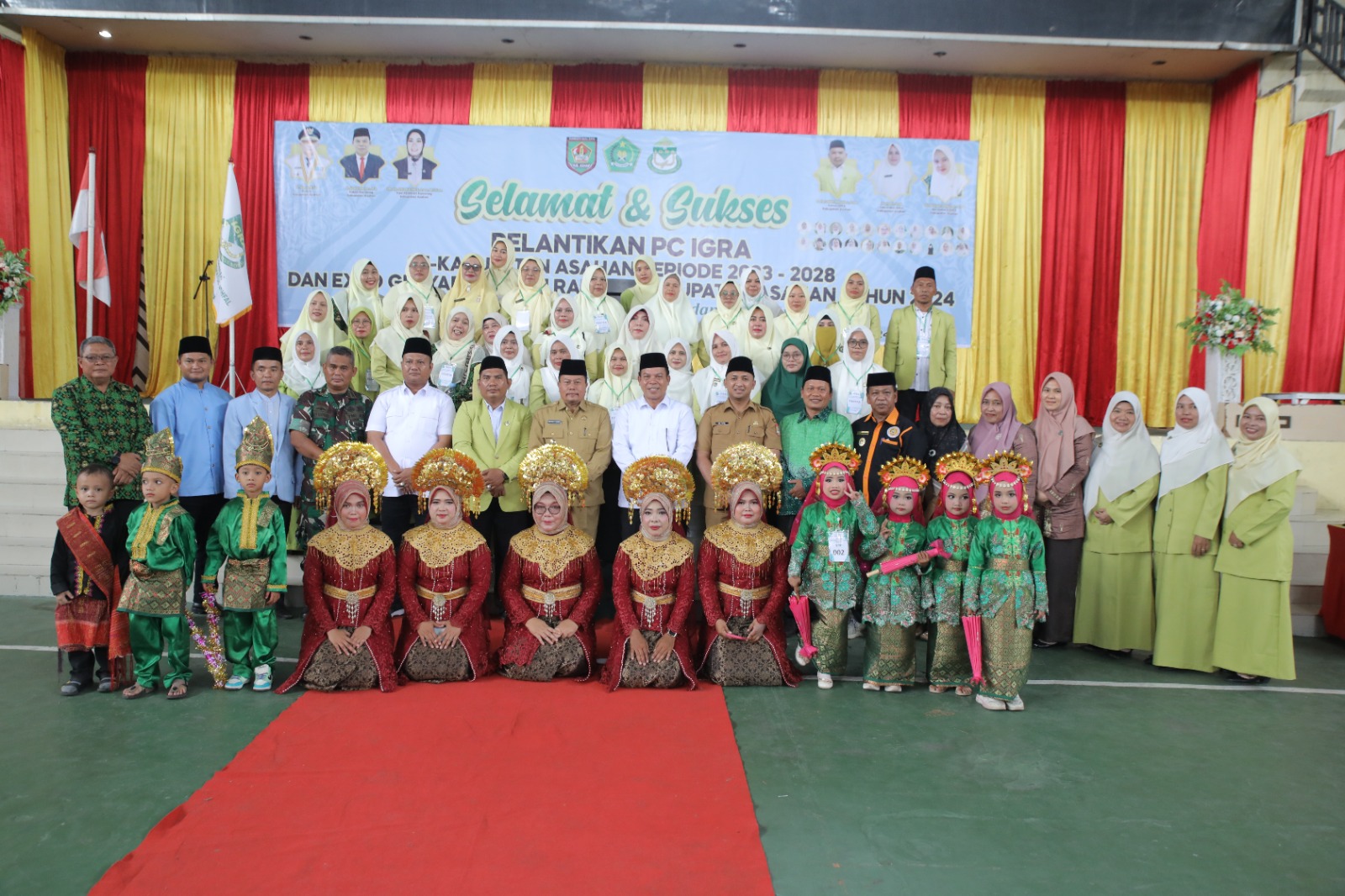 Bupati Asahan Hadiri Pelantikan PC IGRA Periode 2023 – 2028