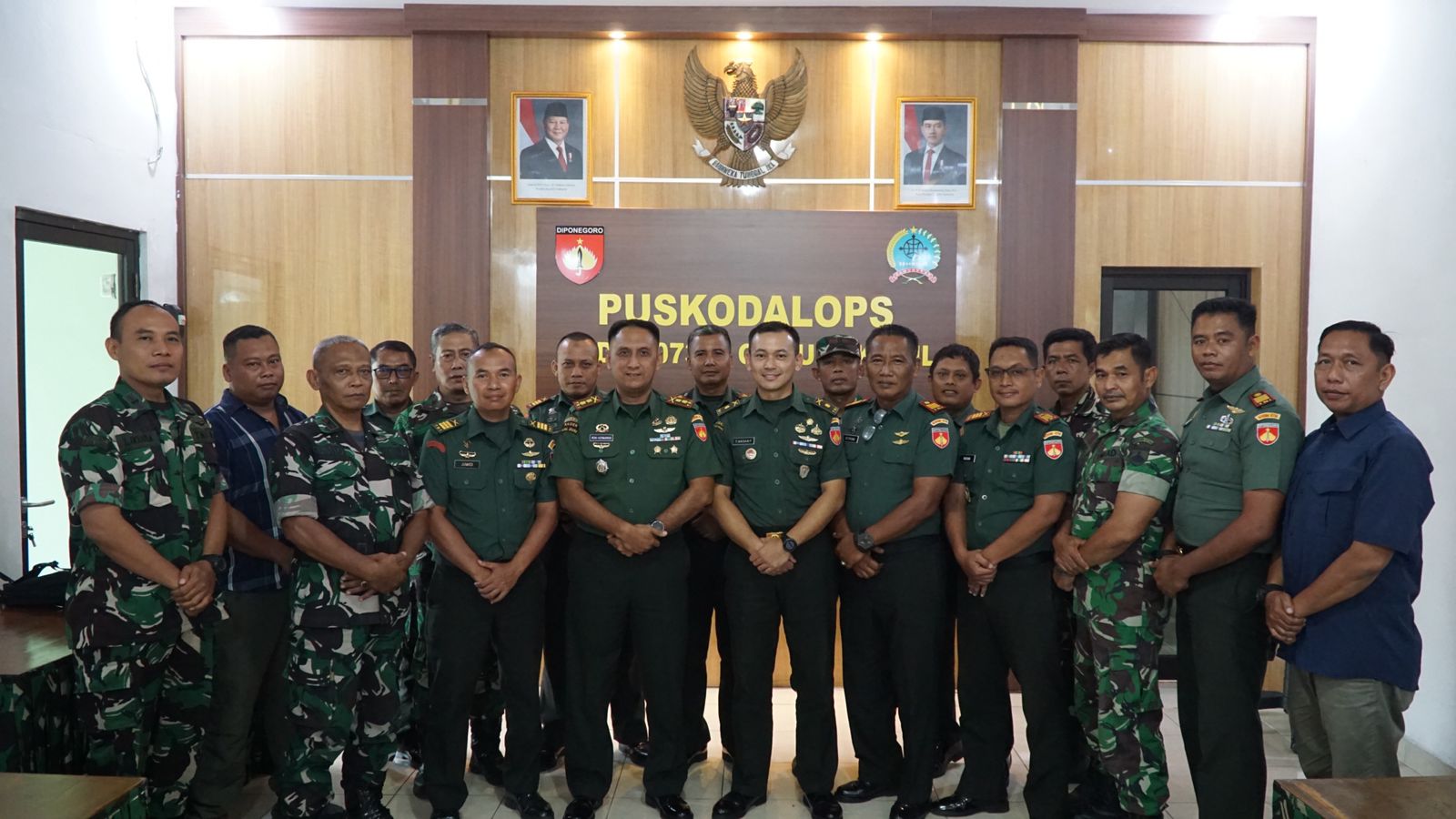 Dandim 0730/Gunungkidul Pimpin Acara Pelepasan Kasdim.