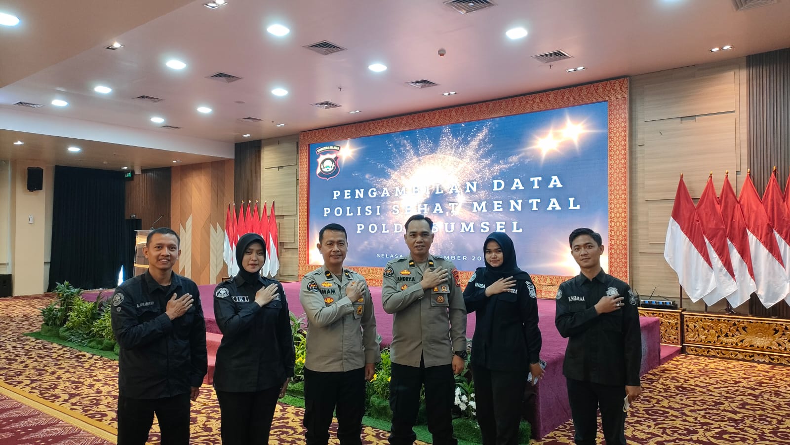 Polda Sumsel Laksanakan Pengambilan Data Kesehatan Mental Polisi, Dukung Program “Polisi Sehat Mental.