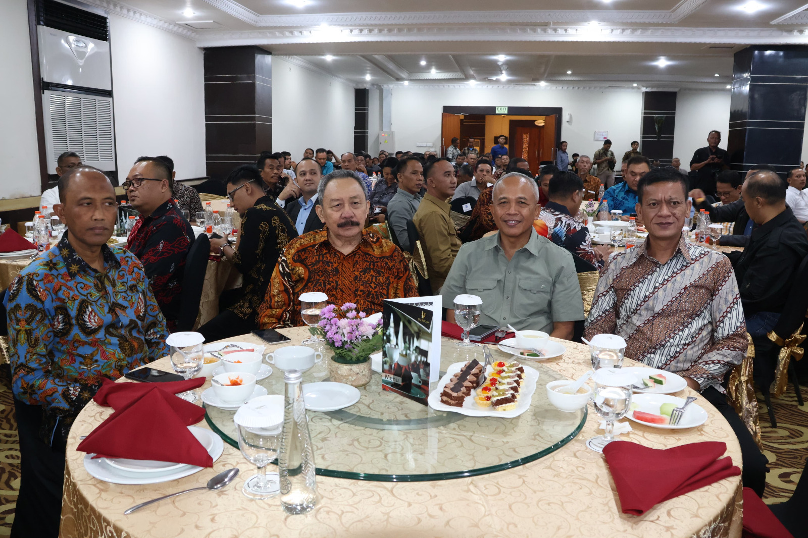 Kasrem 072/Pamungkas Hadiri Acara Pisah Sambut Komandan Lanal Yogyakarta