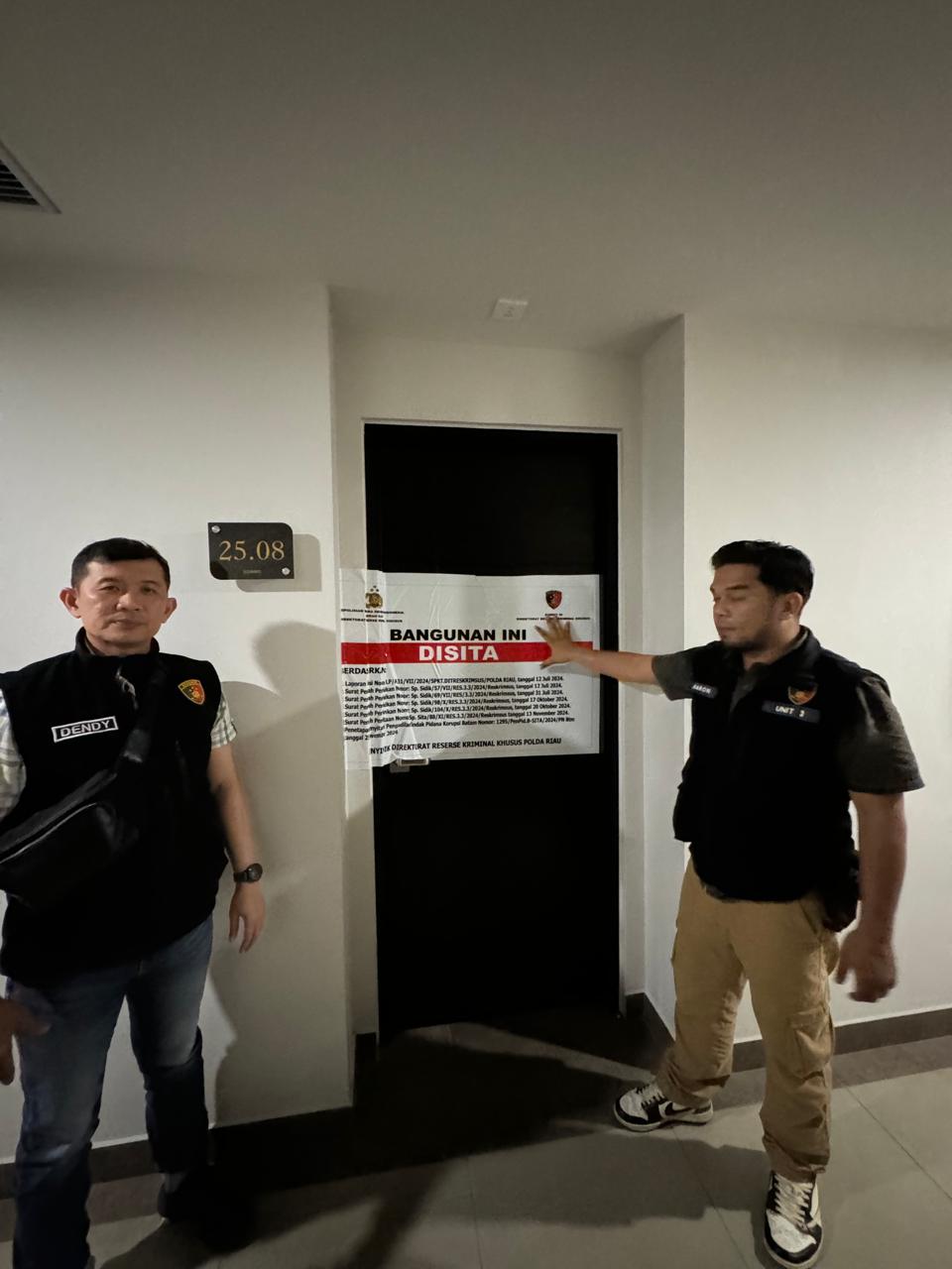 Ditreskrimsus Sita Sejumlah Barang Bukti Ditaksir Mencapai 2.144.000.000 Terkait SPPD Fiktif Sekwan Riau 