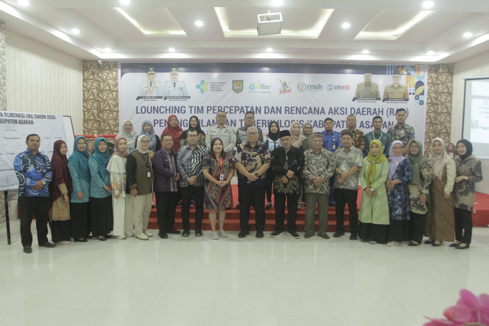 Sekretaris Daerah Kabupaten Asahan Ikuti Sosialisasi Anti Korupsi