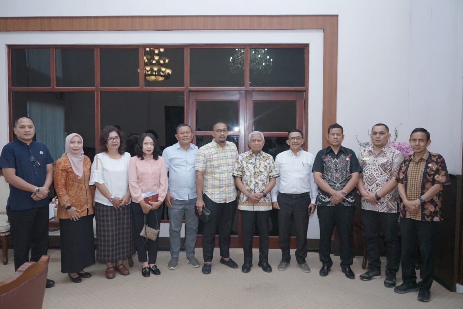 Panitia Perayaan Natal Oikumene Audiensi Dengan Bupati Asahan