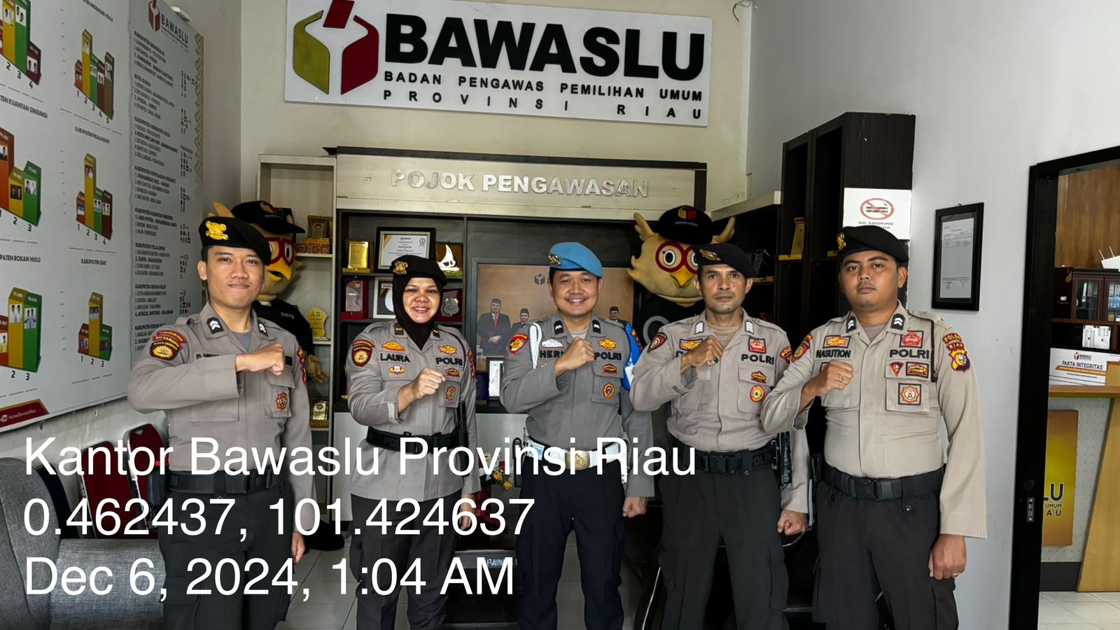 Intensifkan Pengamanan, Personel Subsatgas PAM Selalu Siaga di K
