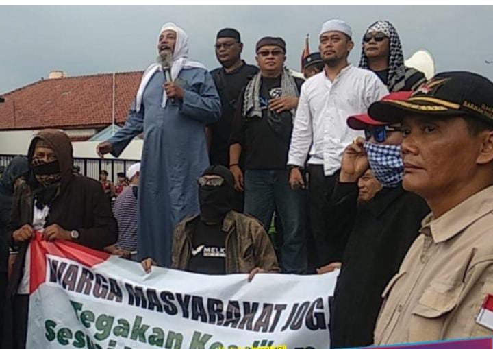Beberapa Ormas Di Yogyakarta Gelar Aksi Tuntut Dalang Kericuhan  Demo Mahasiswa Papua Di Yogyakarta