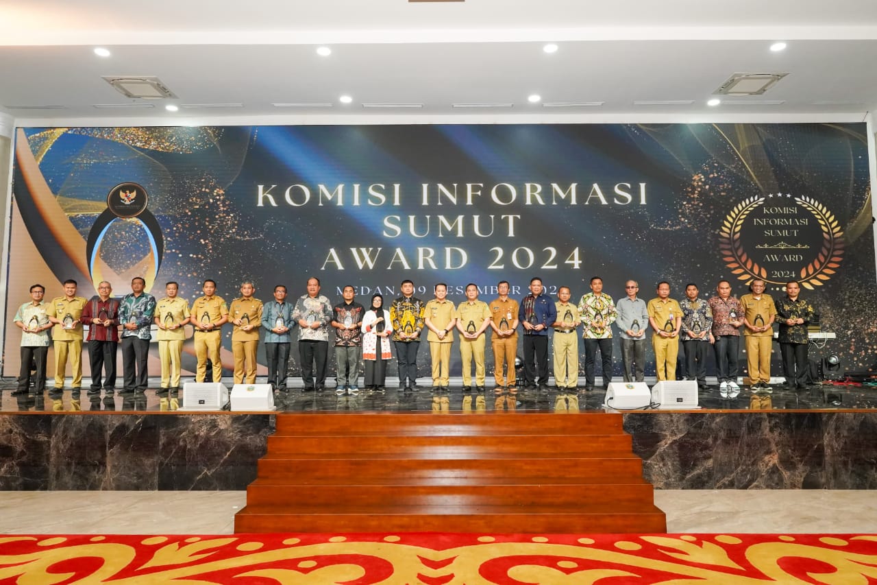 Pemerintah Kabupaten Asahan Raih Predikat Informatif Tahun 2024