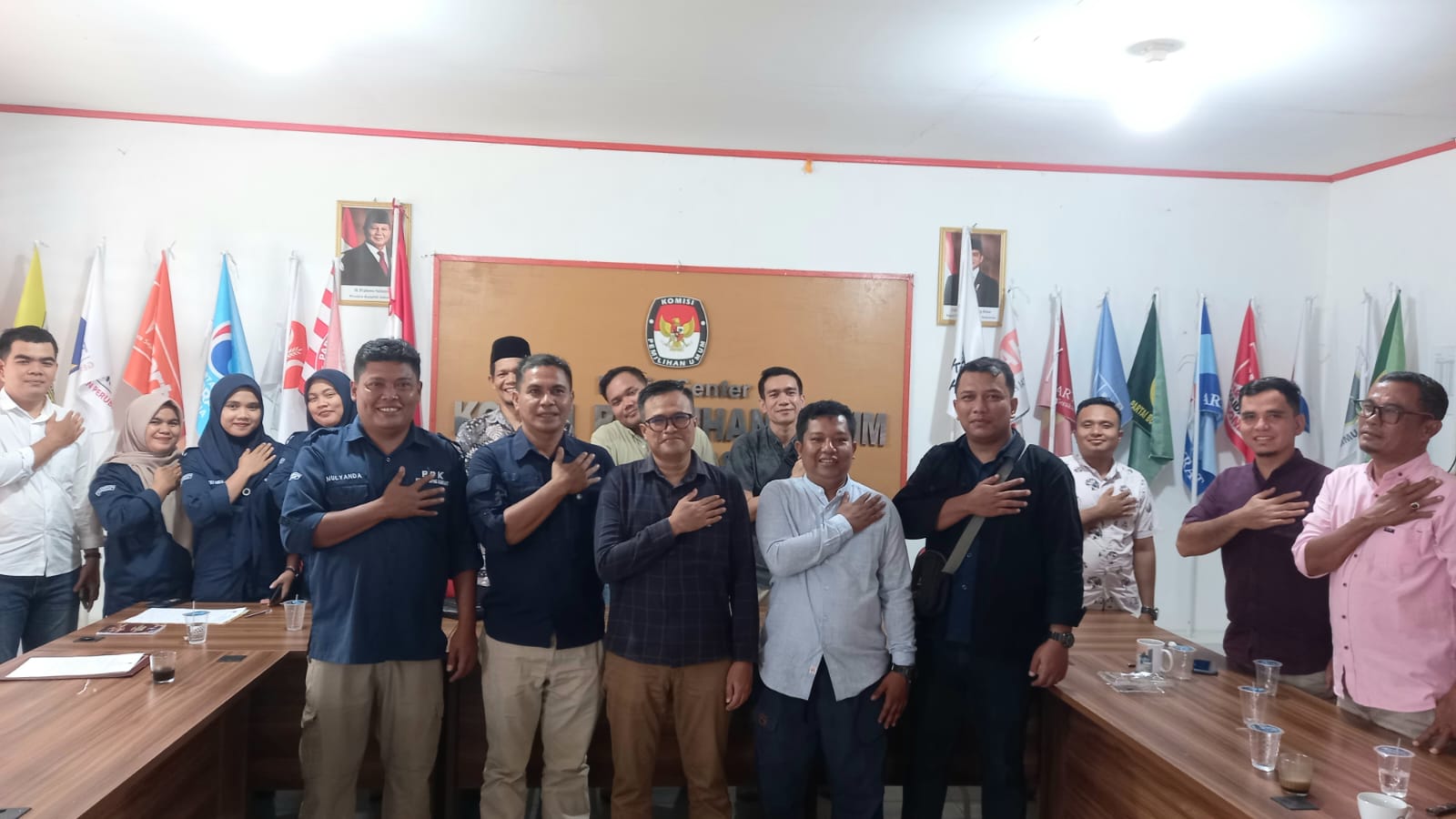 PPK Dan PPS Se – Pasaman Tegaskan Integritas Serta Netralitas Sebagai Penyelenggara Pemilu