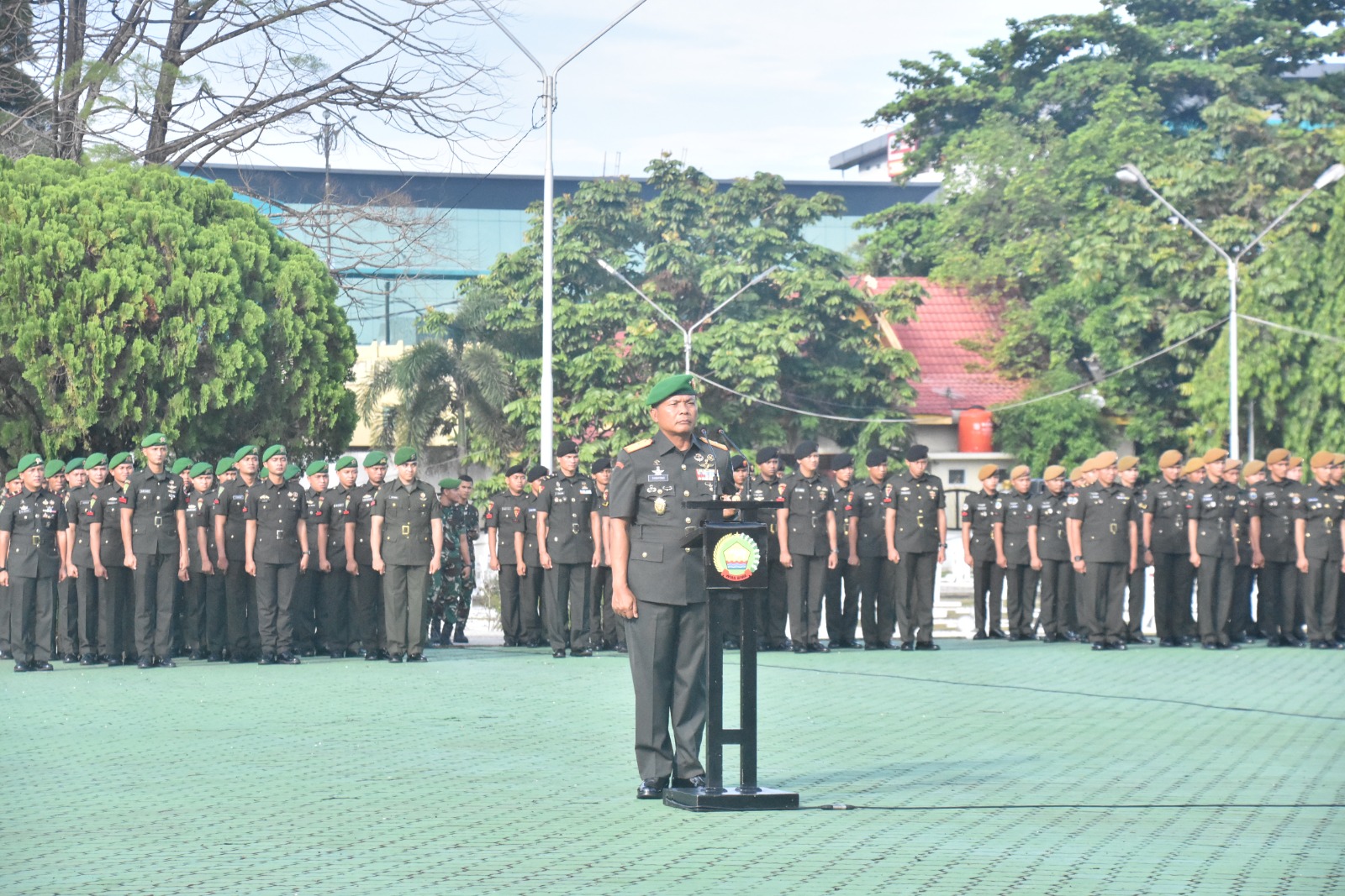 Brigjend TNI Sugiyono Pimpin Ziarah Makam Pahlawan Jelang Hari Juang TNI AD