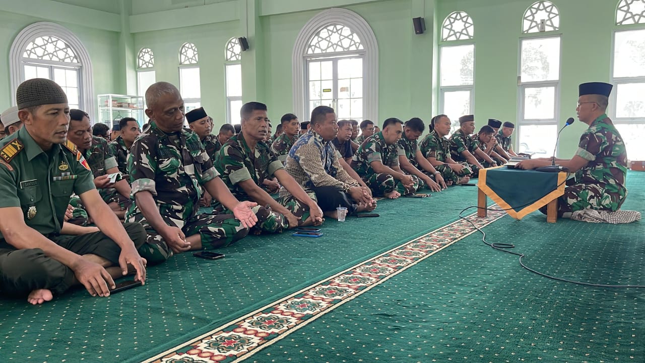 Maknai Peringatan Hari Juang TNI AD Ke-79, Kodim Gunungkidul Gelar Doa Bersama.