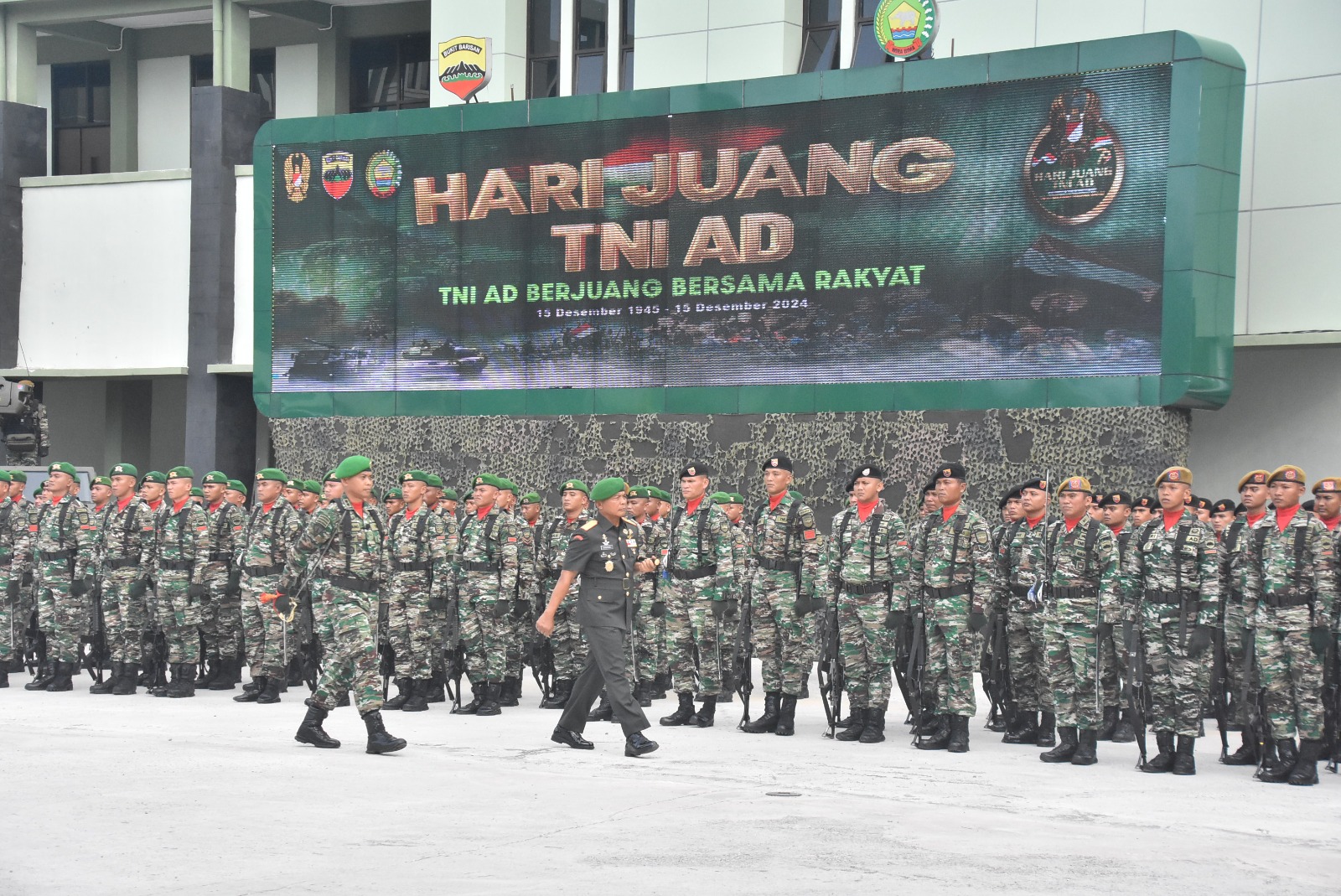Peringati Hari Juang TNI AD ke 79 Mengusung Tema “TNI AD Berjuang Bersama Rakyat”