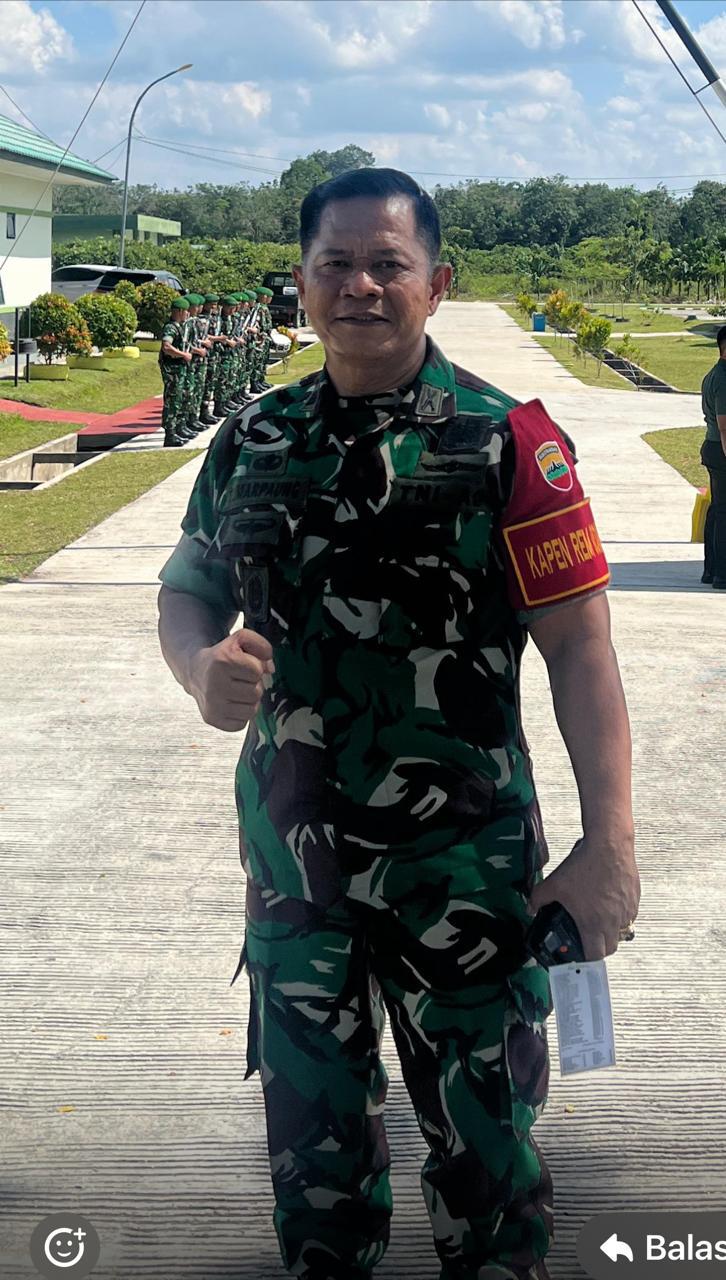 Kapenrem 031/WB Menegaskan Galian C di Desa Teluk Kenidai Bukan Milik Oknum Anggota TNI