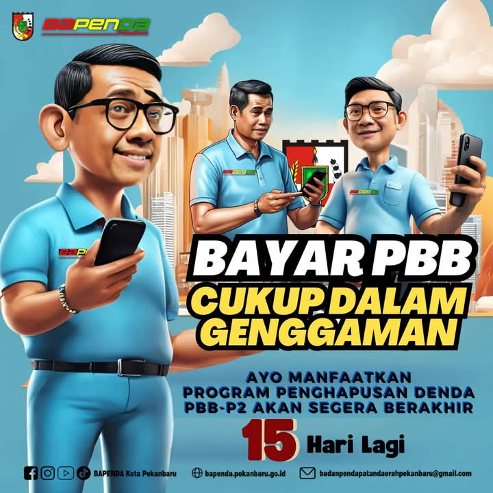 15 Hari Lagi! Ayo Manfaatkan Program Penghapusan Dendam PBB-P2