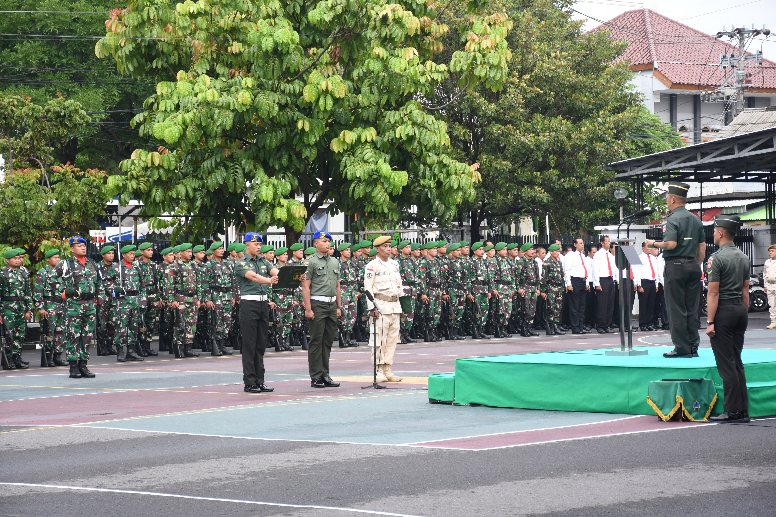 Pimpin Upacara 17-an, Danrem 072/Pamungkas Sampaikan Amanat Pangdam IV/Diponegoro