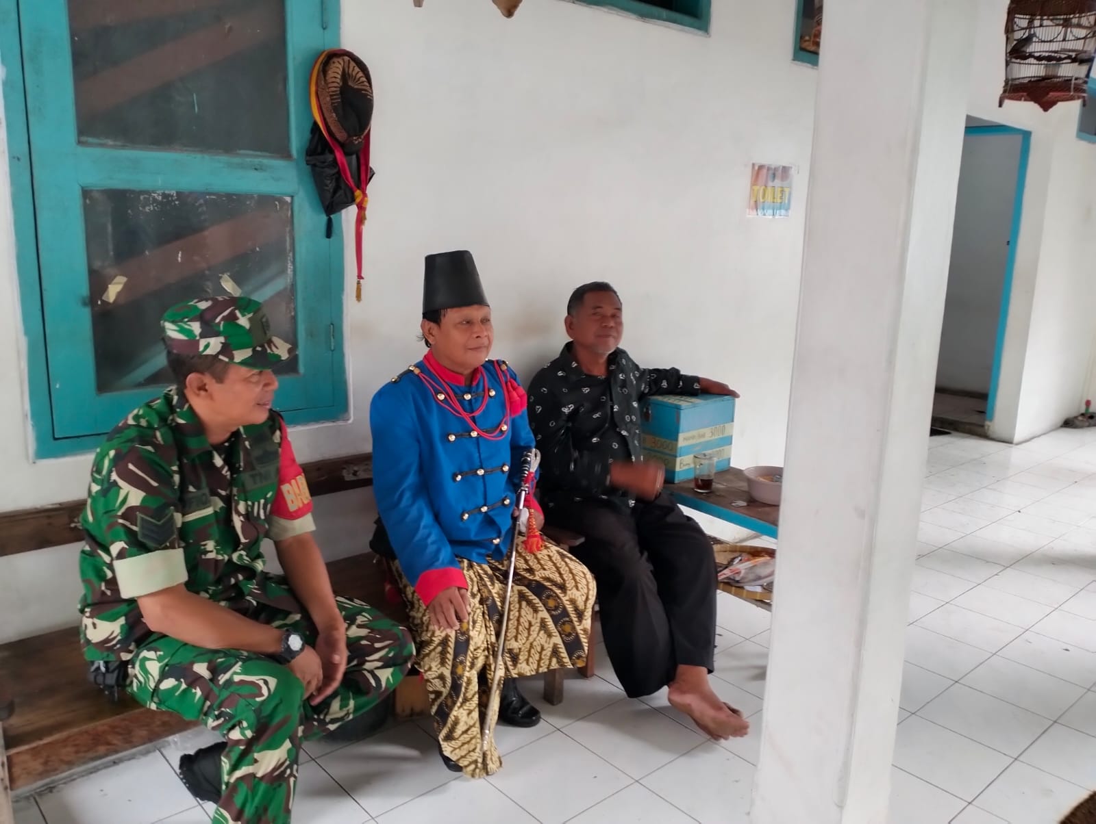 Datangi Penjaga Museum Keraton Kasunanan Surakarta Babinsa Baluwarti Selipkan Pesan Ini