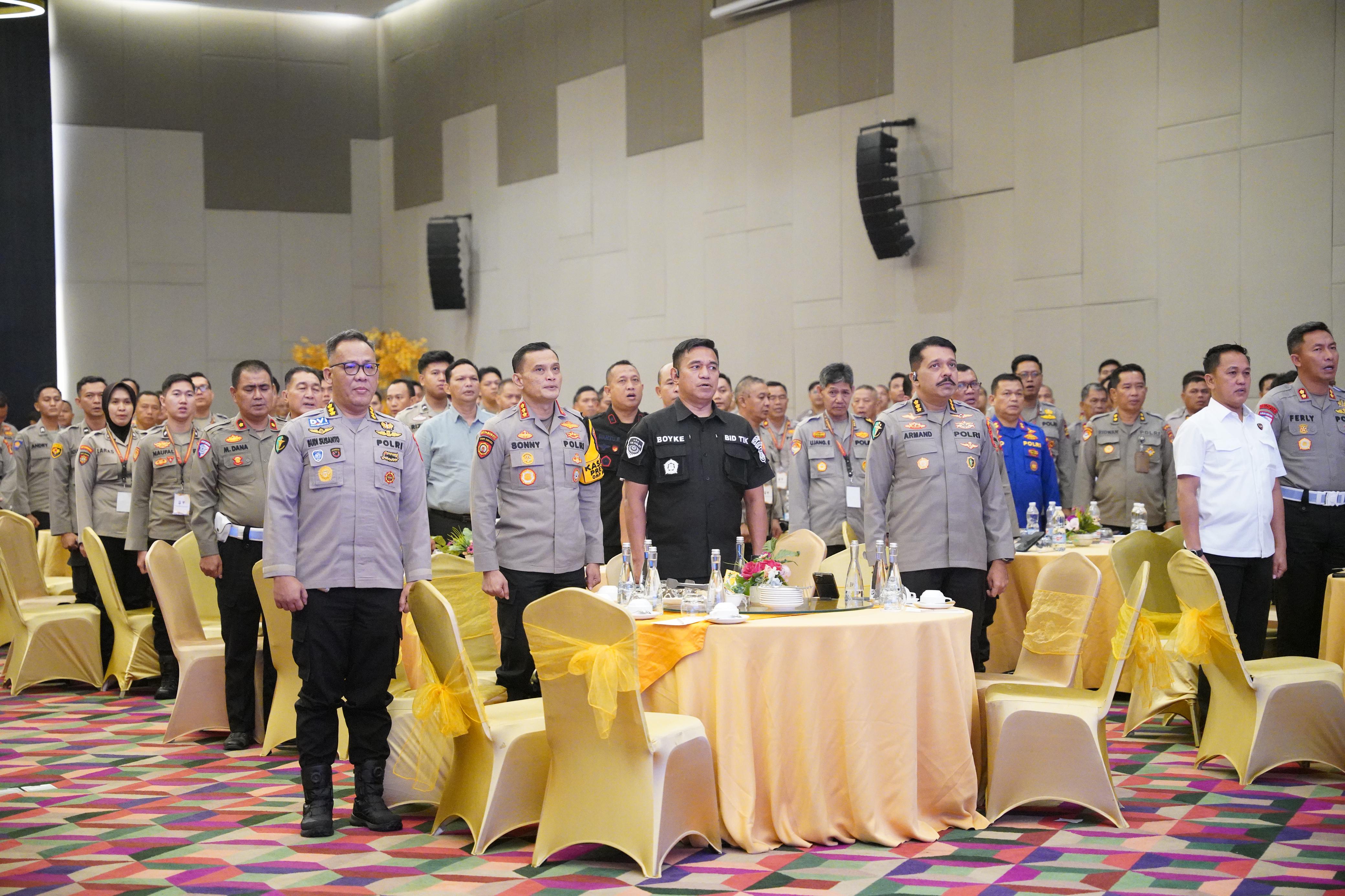Wakapolda Sumsel Brigjen Pol. M. Zulkarnain.Sik.Msi.Monitoring dan Evaluasi Penggunaan Dana hibah OMP Musi 2004.