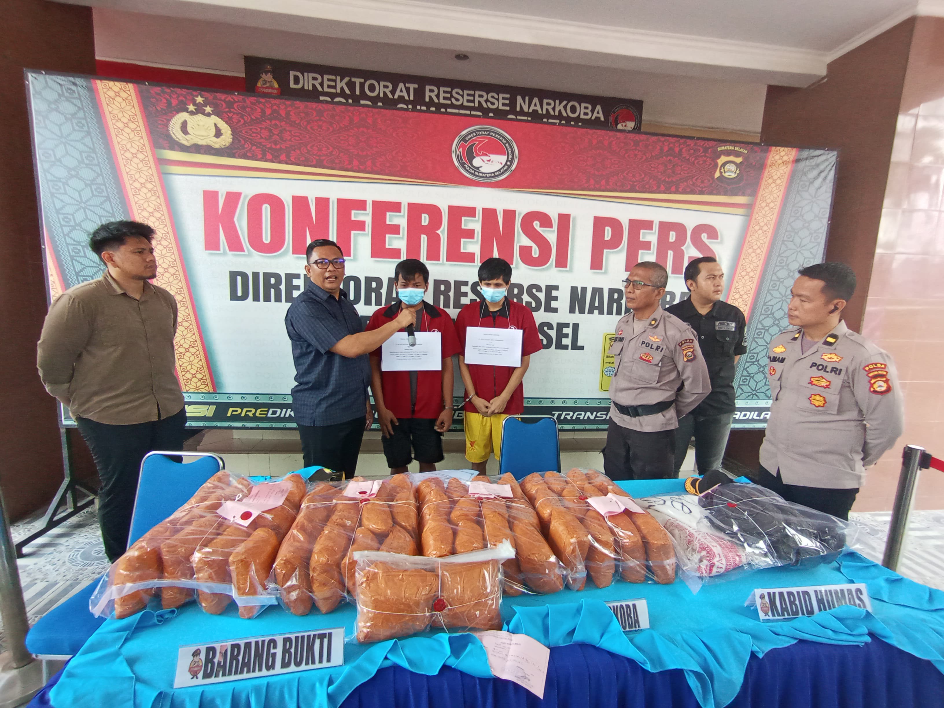 50 Kilogram Sabu Sabu Di Amankan Timsus Dit Resnarkoba Polda Sumsel.