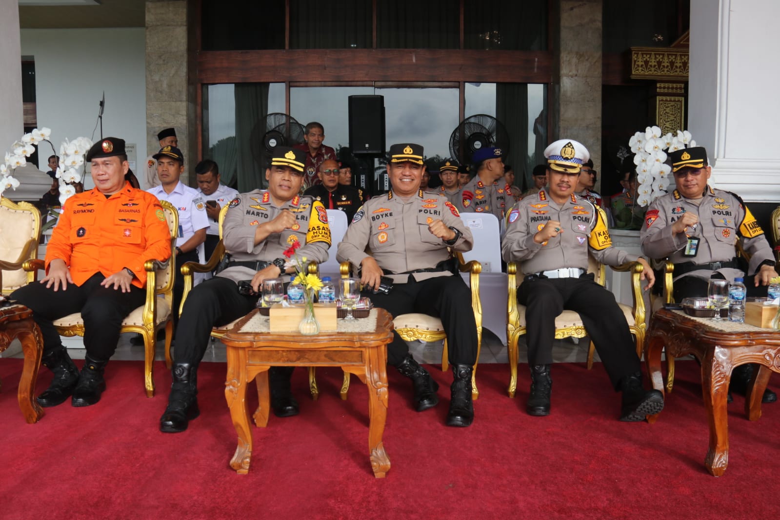 PJ. Gubernur Sumsel Pimpin Apel Gelar Pasukan Operasi Musi 2004.