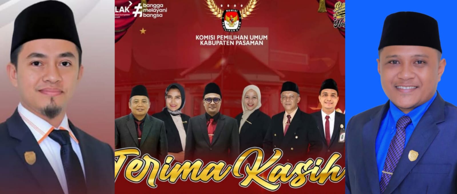 Pilkada 2024 Sukses, Ketua DPRD Nelfri Asfandi Dan Anggota Fadly Mimanda Putra Apresiasi Kinerja KPU Pasaman