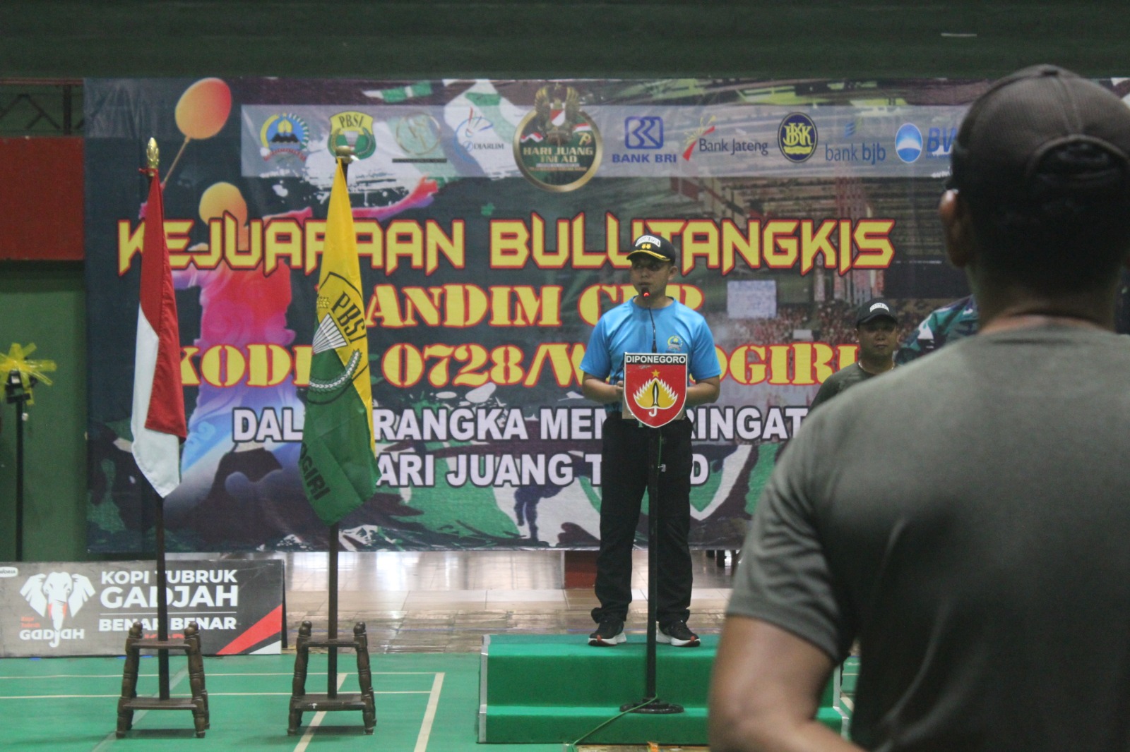 Ratusan Atlet Bulu Tangkis Berlomba Memperebutkan Piala Dandim 0728/Wonogiri
