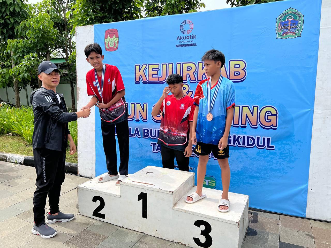 Bupati Gunungkidul Sunaryanta kembali menunjukkan komitmennya dalam mendukung pengembangan olahraga