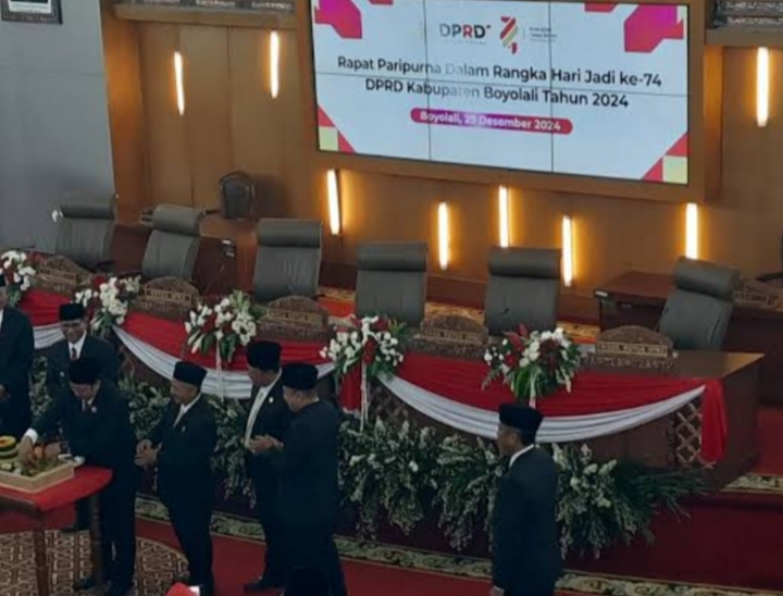 Gelar Rapat Paripurna Istimewa DPRD Boyolali Peringati Hari Jadi ke-74
