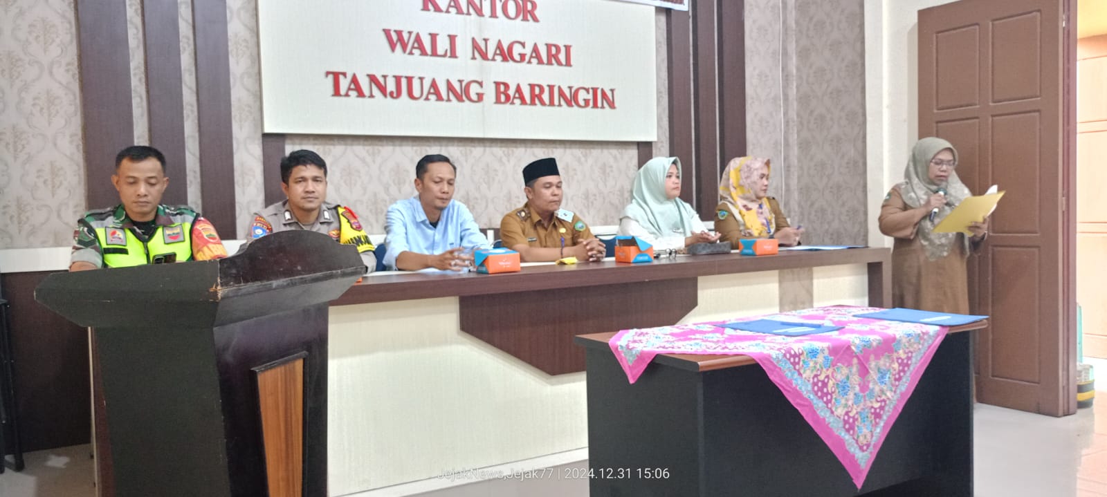 Mutasi Perangkat Nagari Tanjuang Baringin Terkesan Jangga