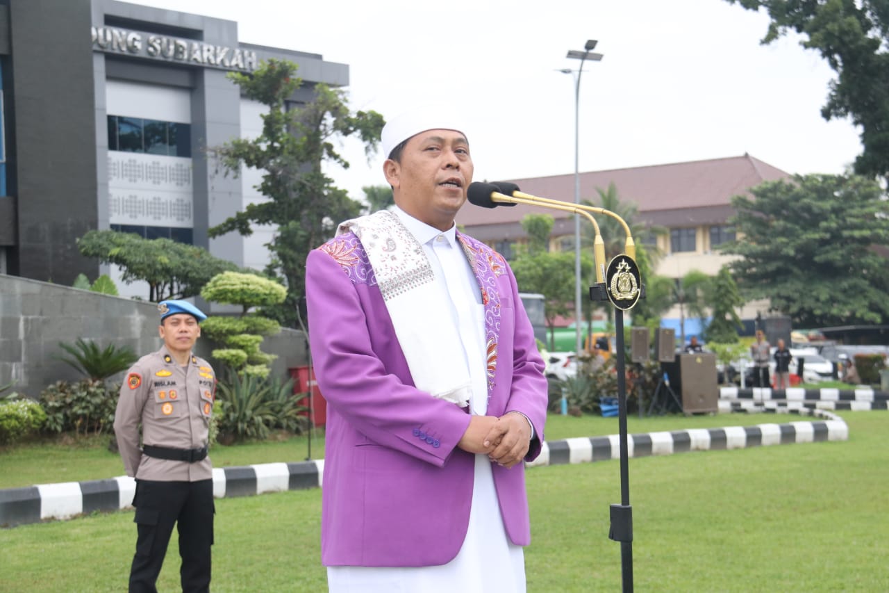 Bimbingan Rohani dan Mental Polda Sumsel Menjadi Salah Satu Pilar Penting Dalam Menjaga integritas dan Profesional Personel.