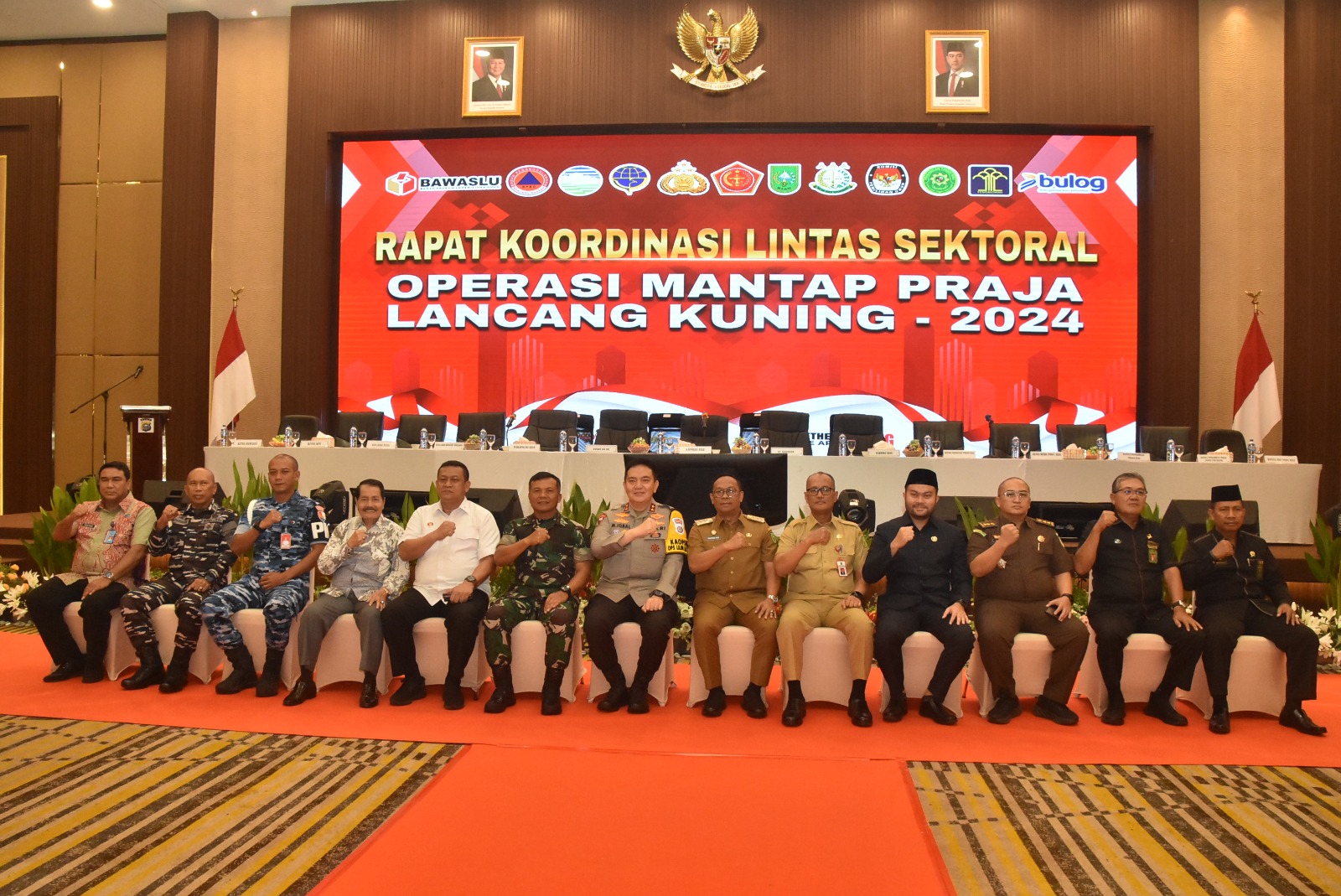 Hadiri Rilis Akhir Tahun 2024 Polda Riau, Begini Kata , Brigjen TNI Sugiyono