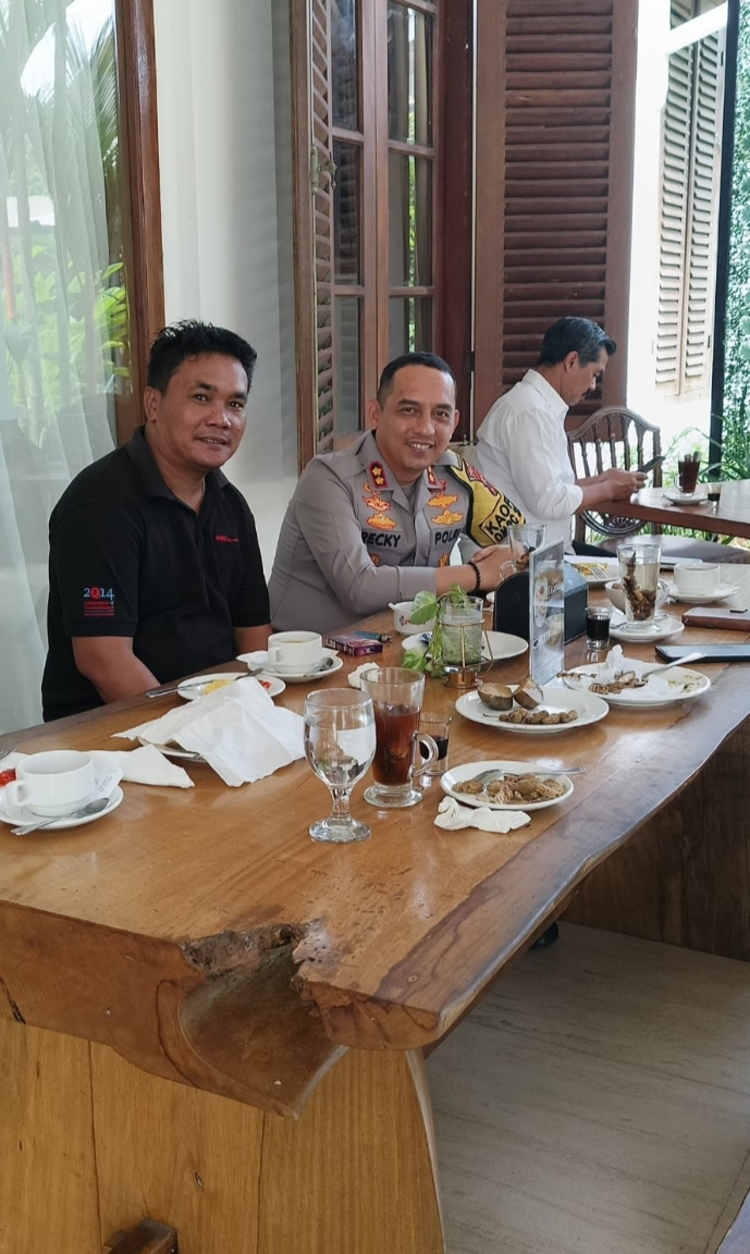 Temu Ramah dengan Wartawan, Kapolres Kebumen Peran Media Sangat Penting