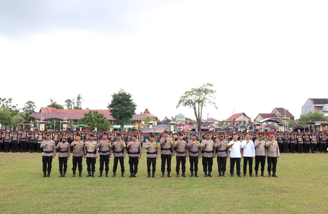 Pimpin Apel Konsolidasi dan Pengecekan Personel, Wakapolda Apresiasi Kepada Personel PAM TPS