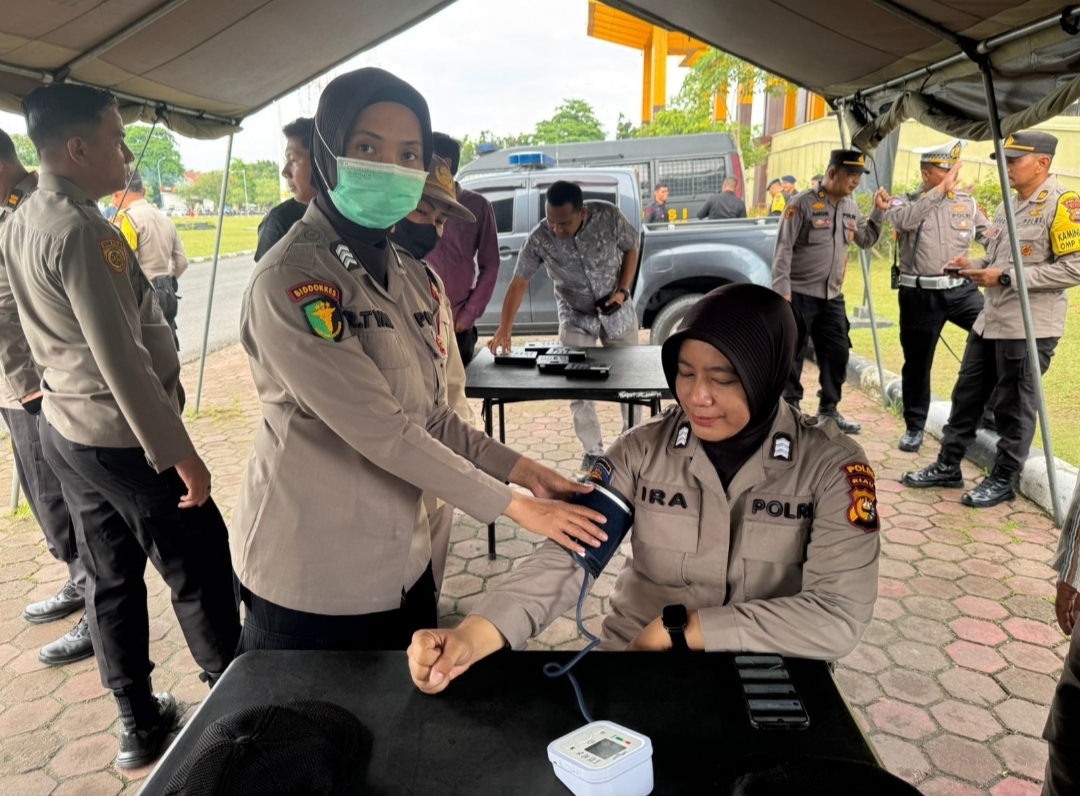 Pastikan Kesehatan Personel Prima, Kembali Subsatgas Dokkes Rikkes Personel