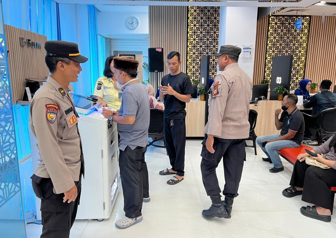 Pasca Pemungutan Suara, Satgas Preemtif Subsatgas Binmas Tetap Rutin Sambangi Warga