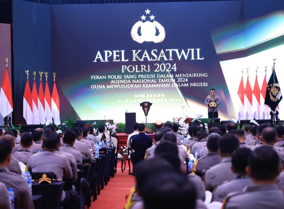 Apel Kasatwil Polri Dihadiri Presiden Prabowo, Kapolri: Suatu Kehormatan