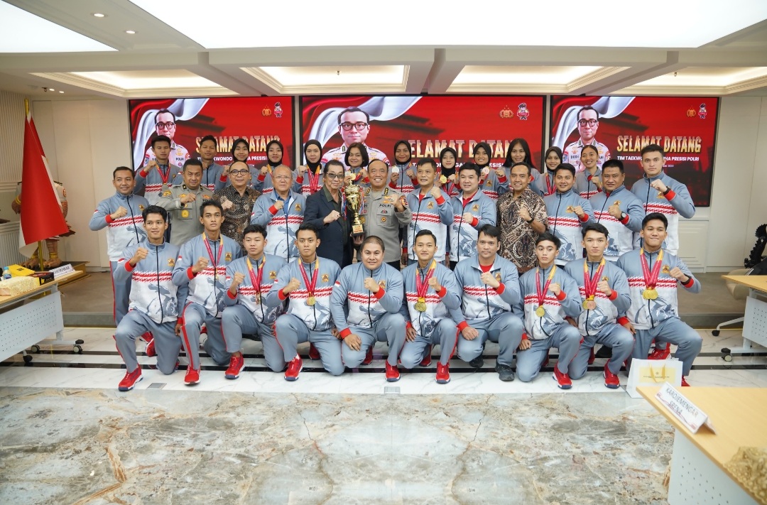 Catatan Emas Tim Taekwondo Garbha Presisi, Jadi Juara umum 2 di Asian Police Championship Open 2024   