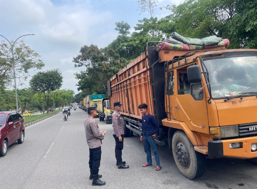 Subsatgas Binmas Ops Lilin LK-2024 Melaksanakan Penyuluhan Terkait Nataru