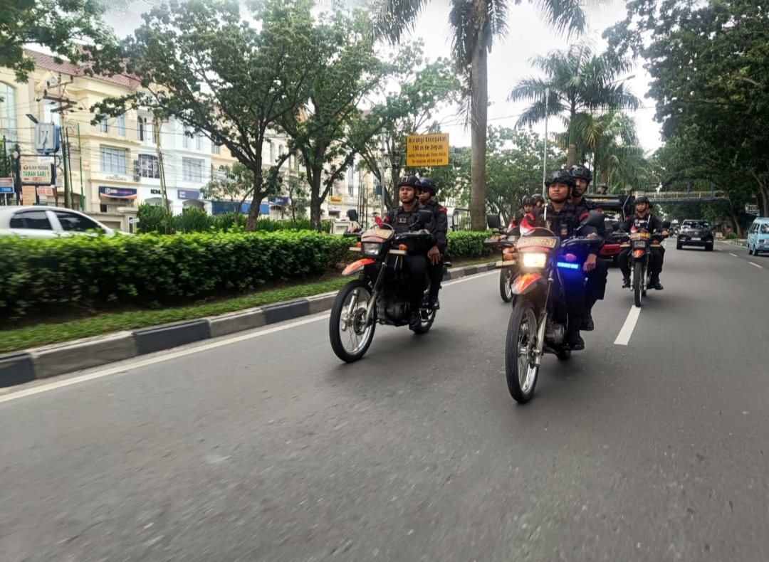 Mencegah Tindak Kejahatan C3, Satgas Gabungan Ops Lilin LK-2024 Melaksanakan Patroli Jalan Raya