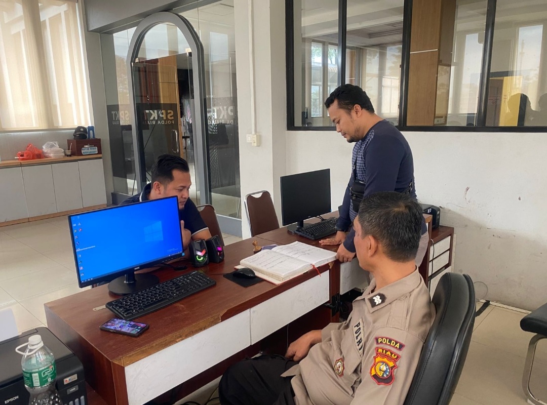Satgas Gakkum Ops Lilin Lancang Kuning 2024 Melaksanakan Konsulidasi Dengan SPKT 