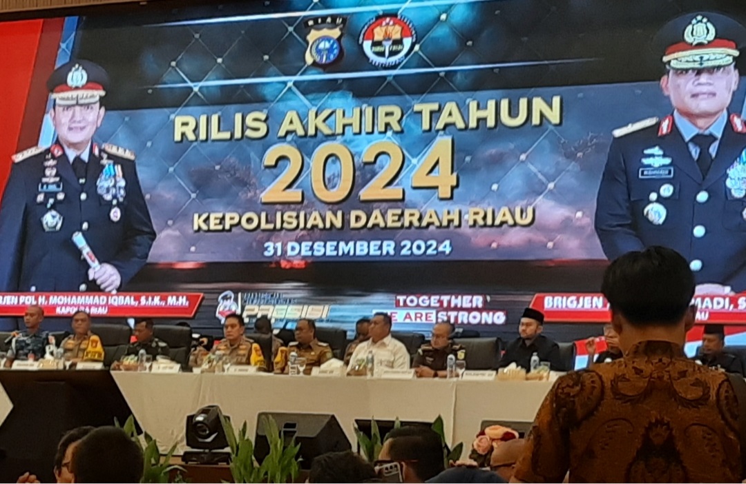Sepanjang Tahun 2024 Polda Riau Berhasil Mengungkap 22 Kasus Tipikor