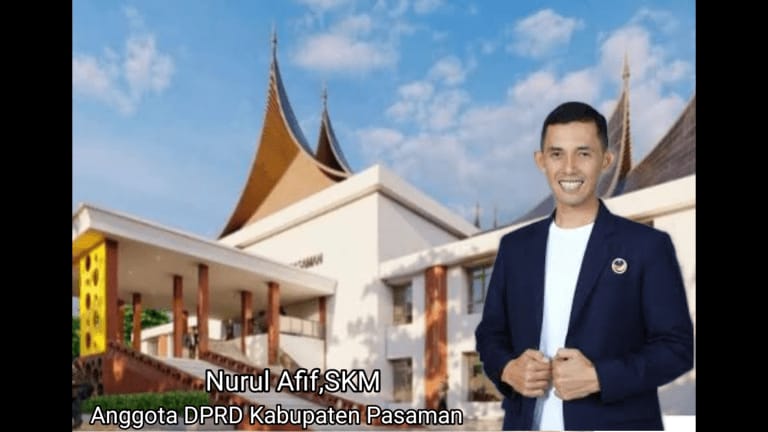 Nurul Afif Anggota DPRD Pasaman Menghimbau Mari Jaga Persatuan Pada Pemilukada Damai 2024