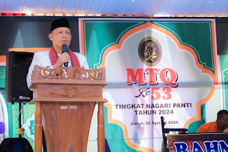 Bupati Pasaman Buka MTQ Nagari Panti ke-53