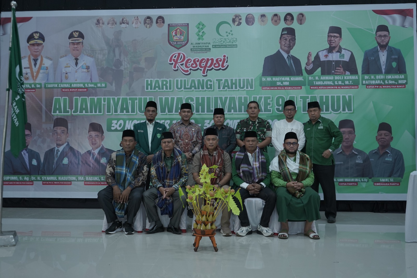 Bupati Asahan Ikuti Resepsi Peringatan HUT Al Jamiyatul Washliyah Ke- 94