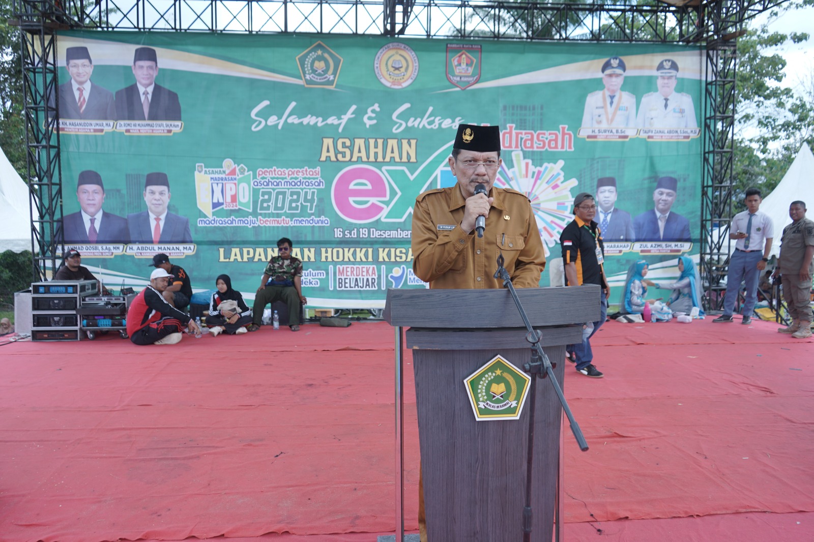Bupati Asahan Buka Asahan Madrasah Expo 2024