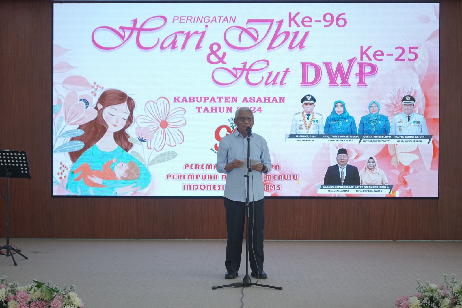 Pemkab Asahan peringati Hari Ibu ke-96 dan HUT ke-25 DWP Kabupaten Asahan Tahun 2024