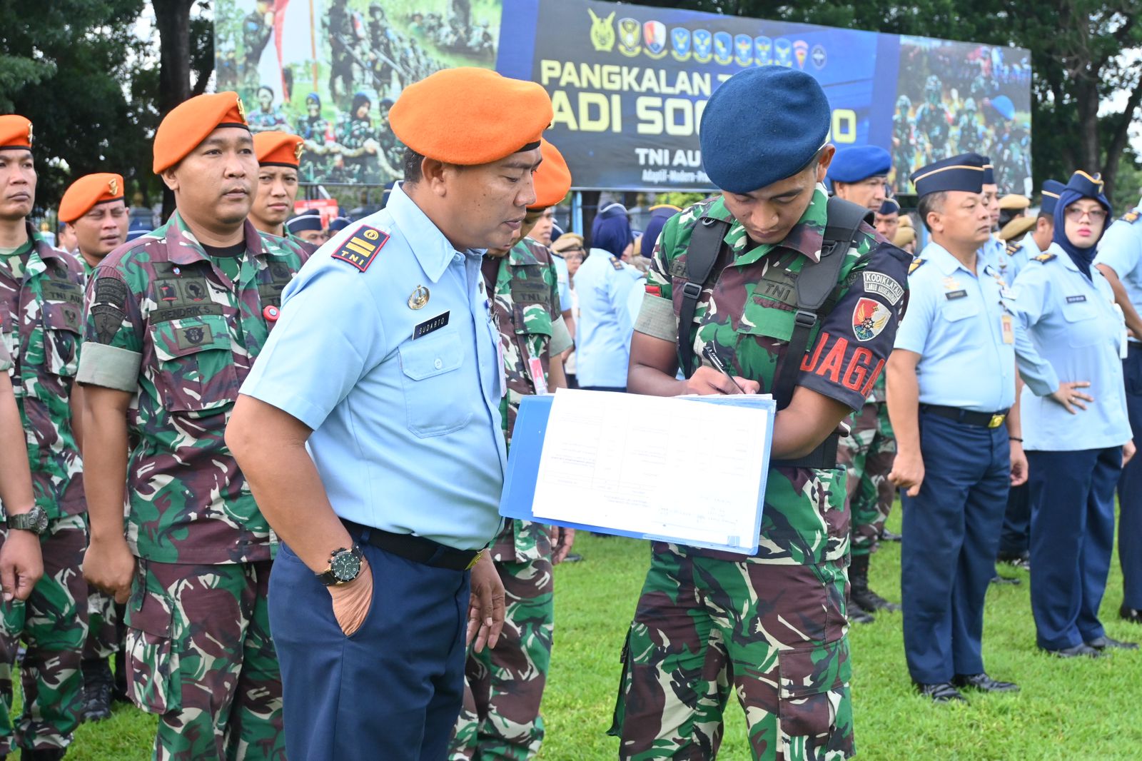 Danlanud Adi Soemarmo Pimpin Apel Khusus Awal Tahun 2025