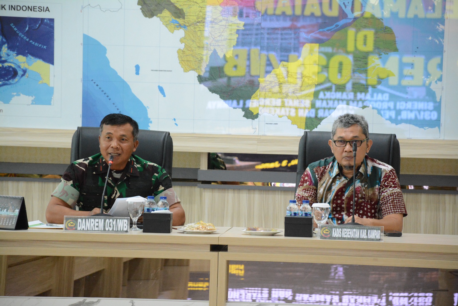 Wujud Nyata Komitmen TNI, Brigjen TNI Sugiyono Pimpin Rapat Pencanangan Program Makan Sehat Bergizi